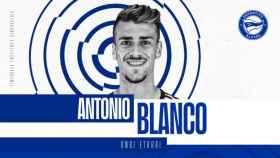 Antonio Blanco, cedido al Alavés