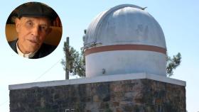 Pepe Zarragrande, el jubilado que construyó el mayor observatorio astronómico de Galicia