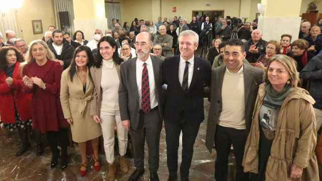 Presentación de Almuiña como candidato de Baiona.