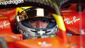 Carlos Sainz durante un Gran Premio de Fórmula 1 de la temporada 2022