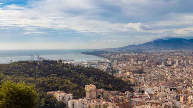 Vistas de Málaga.