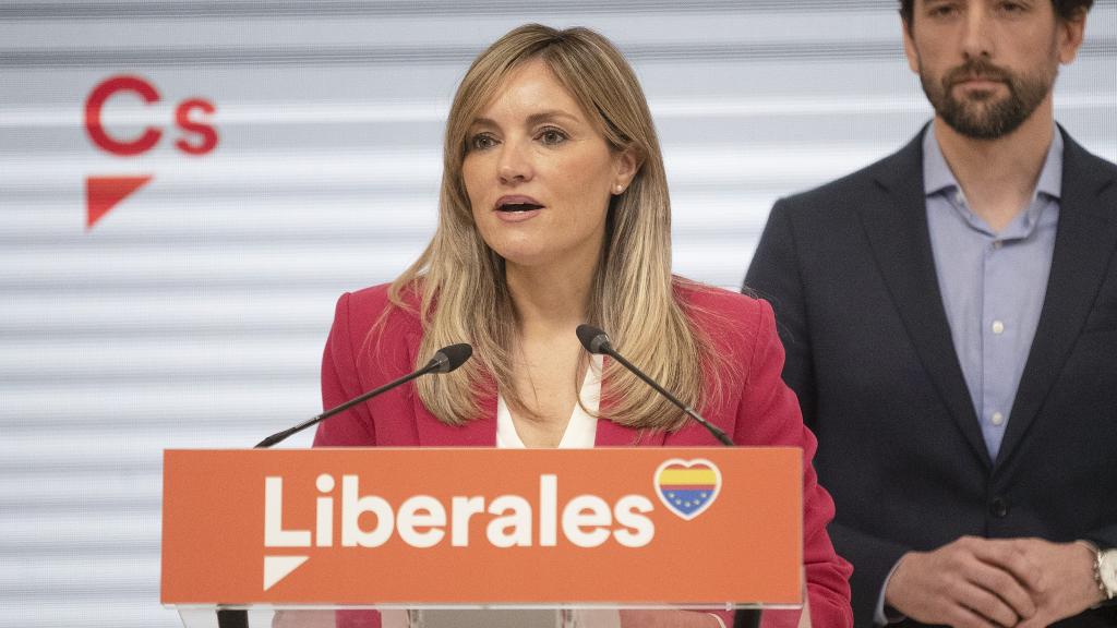 Patricia Guasp y Adrián Vázquez, líderes de 'Renace tu Partido', la candidatura ganadora de las primarias para liderar Ciudadanos.