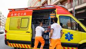 Las ambulancias, como esta del SAMU, se han puesto como ejemplo en el choque sobre la gestión de Sanidad.