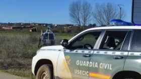 Imagen del operativo de la Guardia Civil de Zamora.