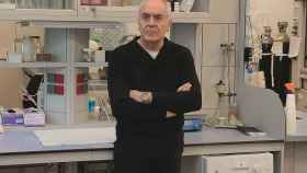 El investigador Javier DeFelipe, en su laboratorio del Instituto Cajal (CSIC)