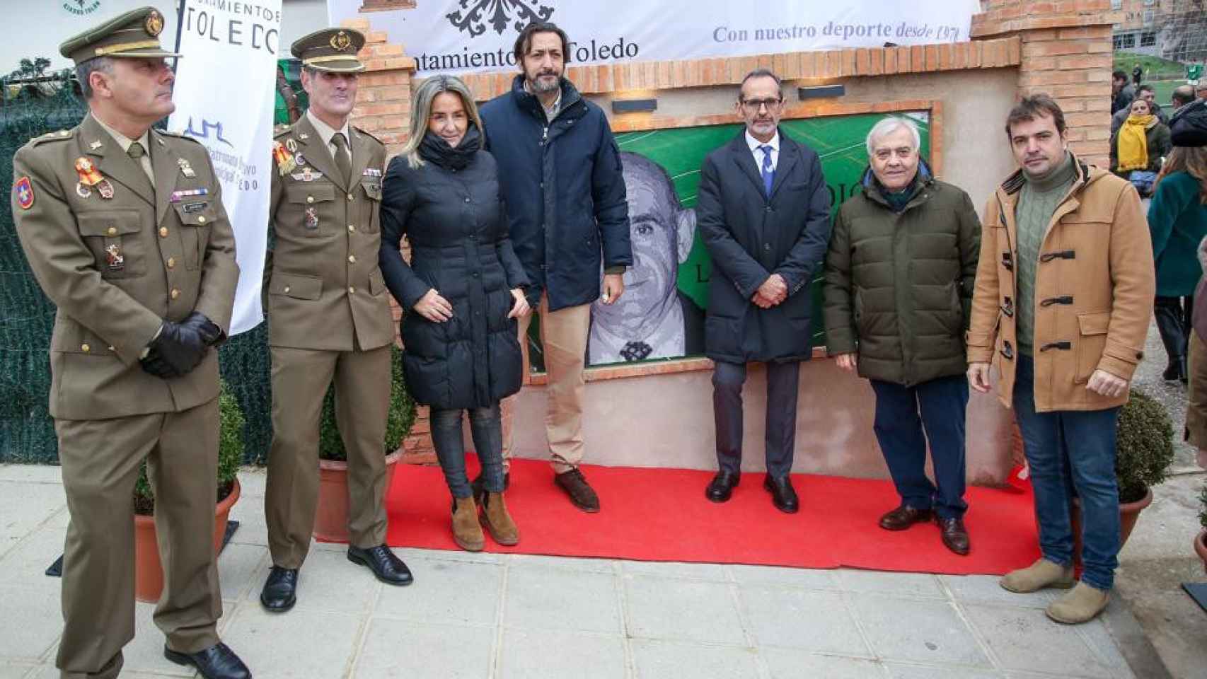 Homenaje póstumo a Paulino Lorenzo Martín. Foto: Ayuntamiento de Toledo.
