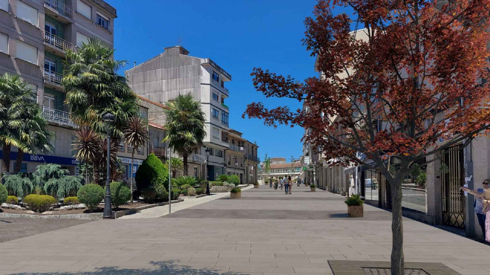Ponteareas (Pontevedra) conectará peatonalmente la Casa do Concello con la Praza de Bugallal