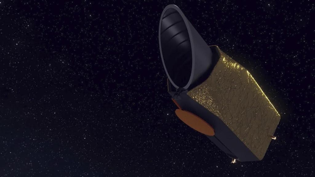 El concepto de telescopio espacial HabEx.
