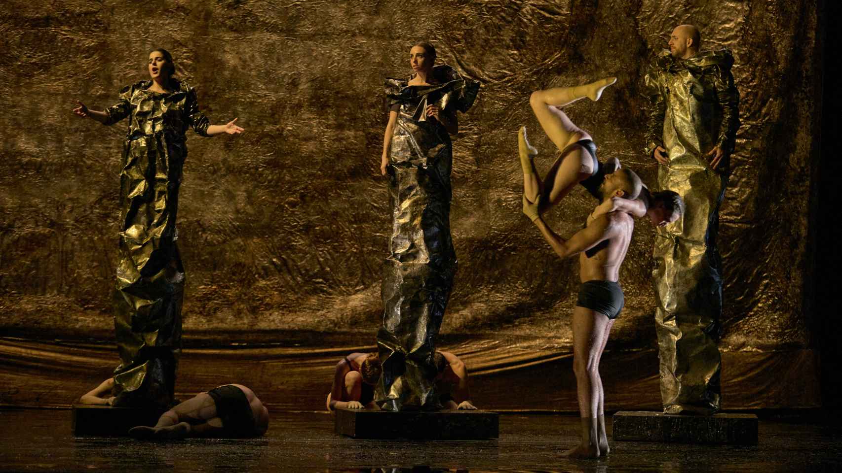 Un momento de 'Dido y Eneas' en los Teatros del Canal. Foto: Pablo Lorente