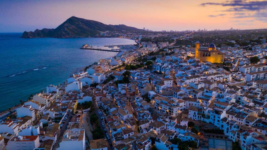 Panorámica de Altea, en imagen de archivo.