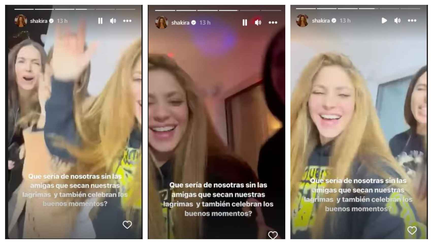 Shakira ha compartido en sus redes sociales la fiesta que ha celebrado con sus amigas.