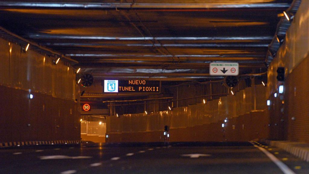 Túnel de Pío XII, Madrid.