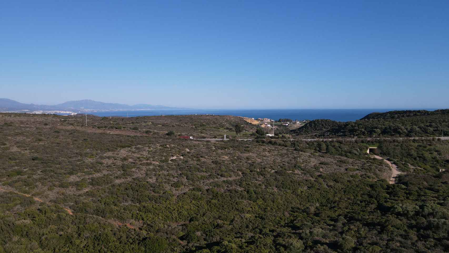 Vista de los terrenos adquiridos por DarGlobal en Manilva (Málaga).