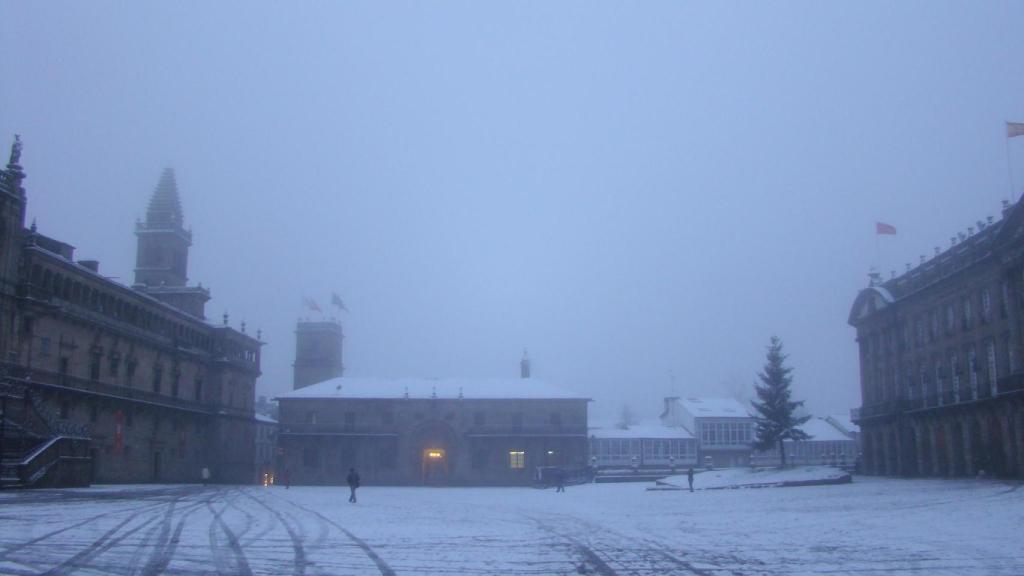 Plaza do Obradoiro en 2010.