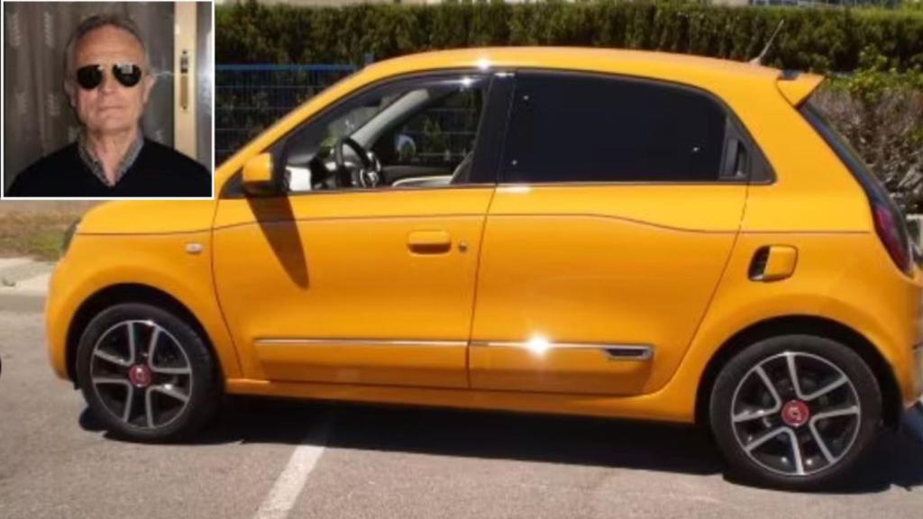 Pepe, con su Twingo que es perfecto para lo que él lo necesita.