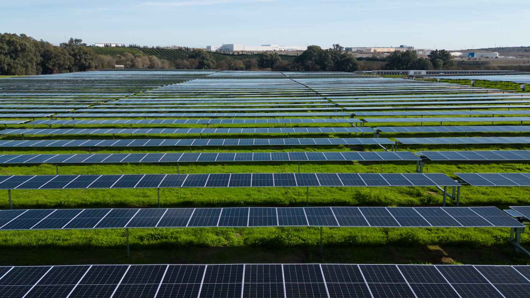 Imagen de una de las plantas solares que gestiona Auila Clean Energy en España