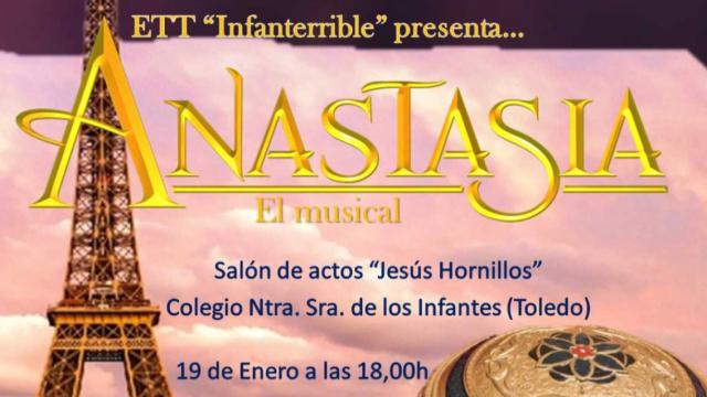 Los alumnos de Colegio Infantes de Toledo representan ANASTASIA para una buena causa