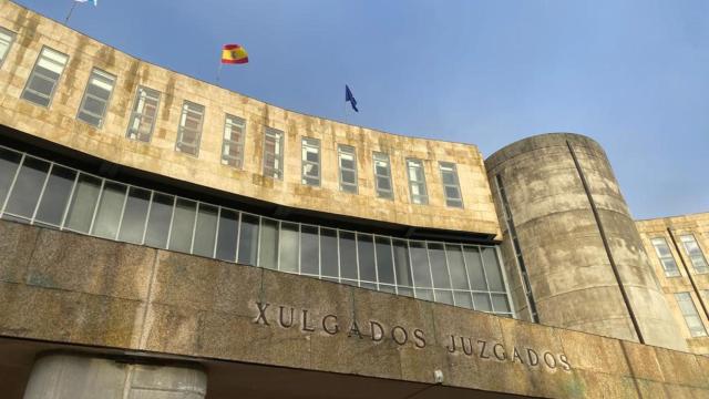 Sede de la Audiencia de A Coruña, en Santiago de Compostela.