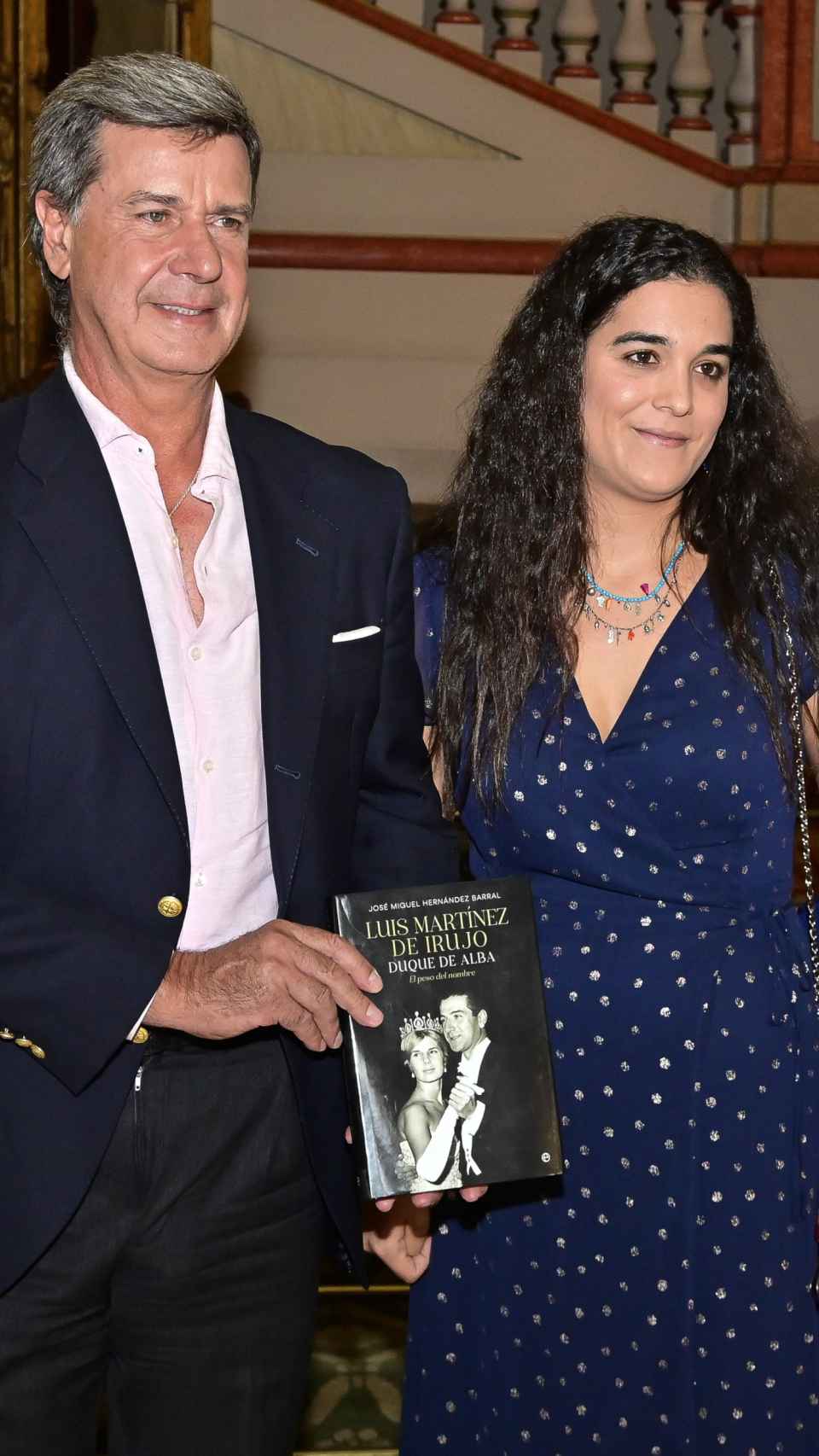 Cayetano y su actual pareja, Bárbara, en un evento público en Madrid, en septiembre de 2022.