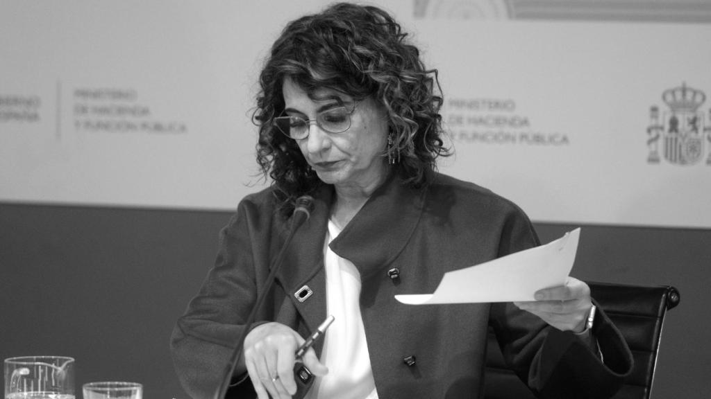 La ministra de Hacienda, María Jesús Montero.