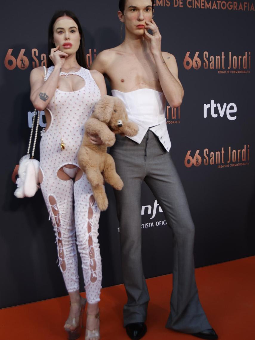 María Forqué y Paco Polo en los Premios Sant Jordi de 2022.