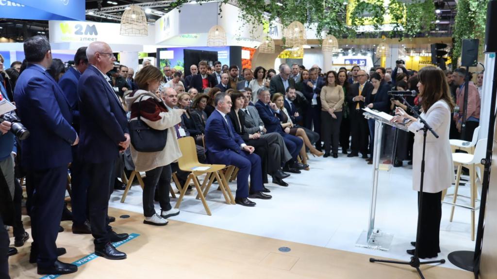 Celebración de Baelària en Fitur.