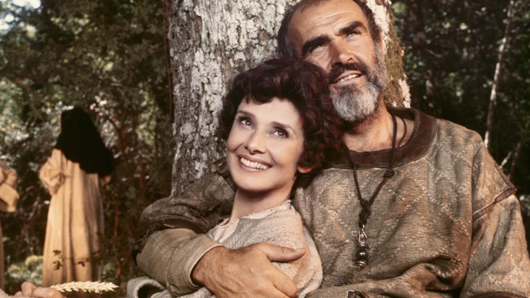 Audrey Hepburn y Sean Connery