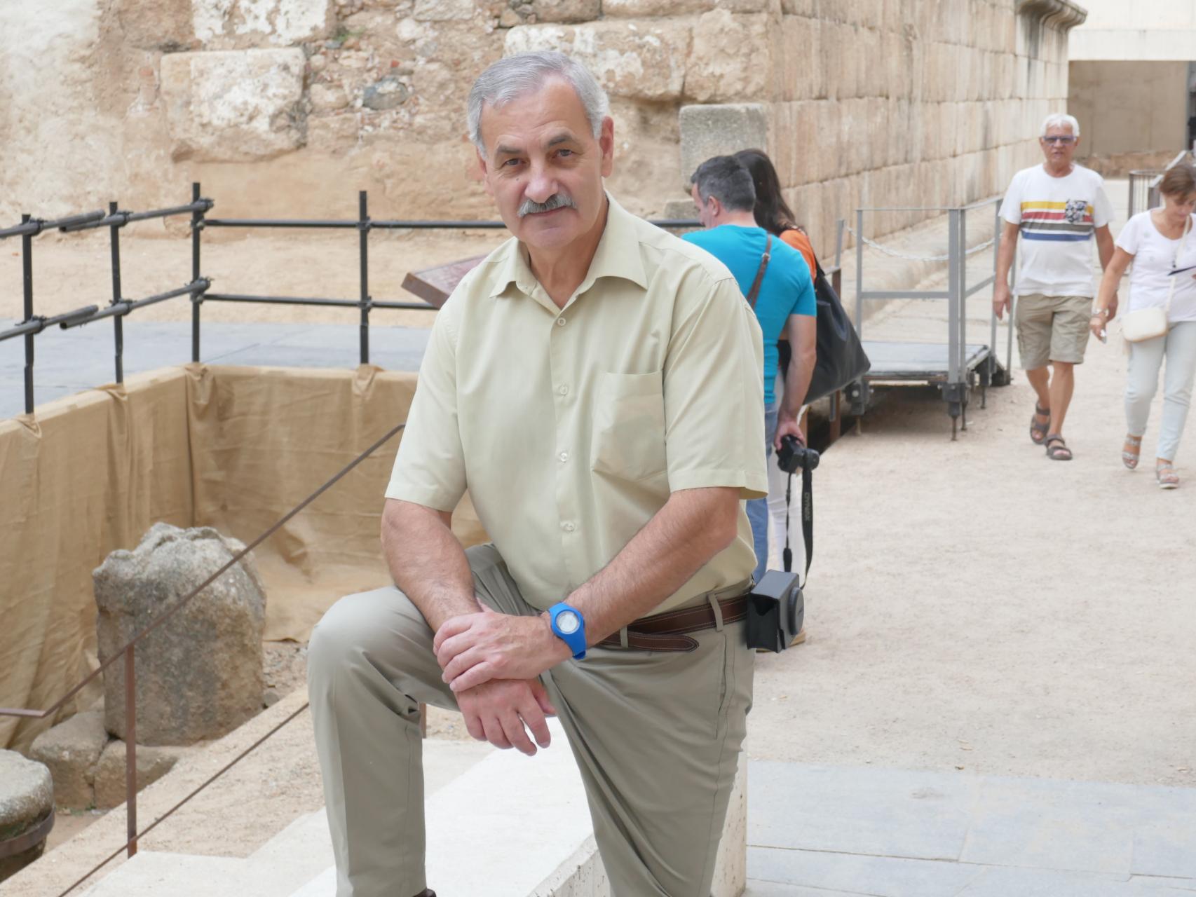 El codirector de Atapuerca José María Bermúdez de Castro.