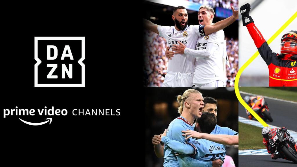 Amazon Prime Video ofrecerá LaLiga y la Formula 1 gracias a DAZN