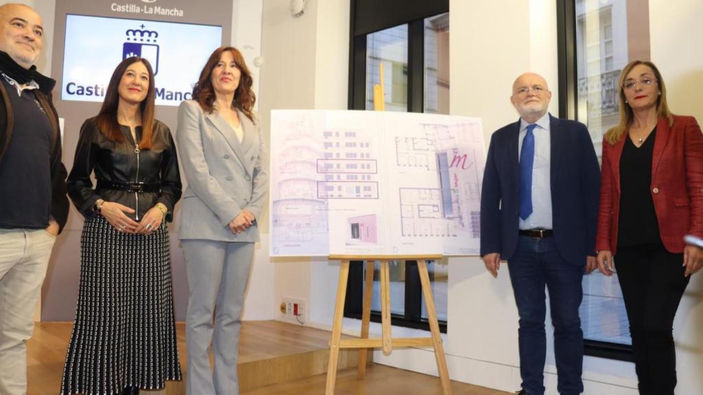 Imagen de archico de la presentación del Centro de Atención Integral a víctimas de violencia sexual de Albacete