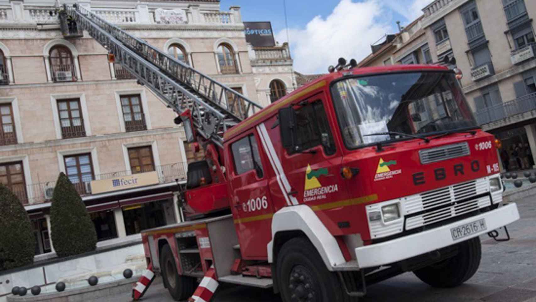 Camión de bomberos del Consorcio de Ciudad Real