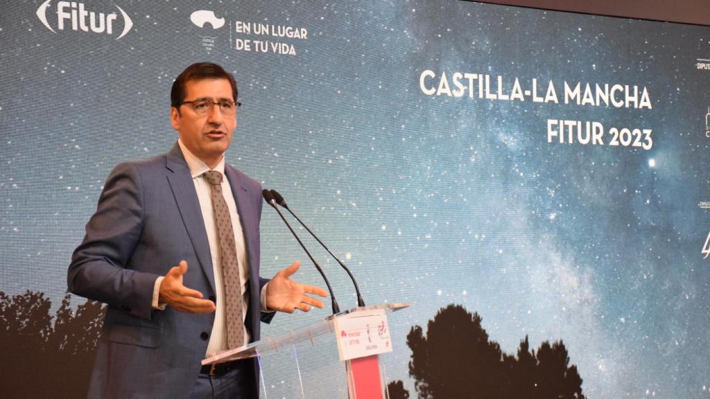 José Manuel Caballero en Fitur. Foto: JCCM.