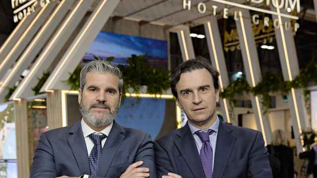 Jesús Sobrino, CEO de Palladium Hotel Group y Abel Matutes, presidente de Palladium Hotel Group.