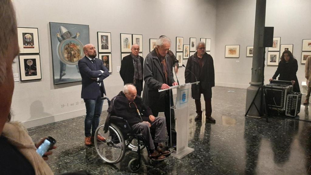 Presentación de la exposición de Manuel Ayaso.