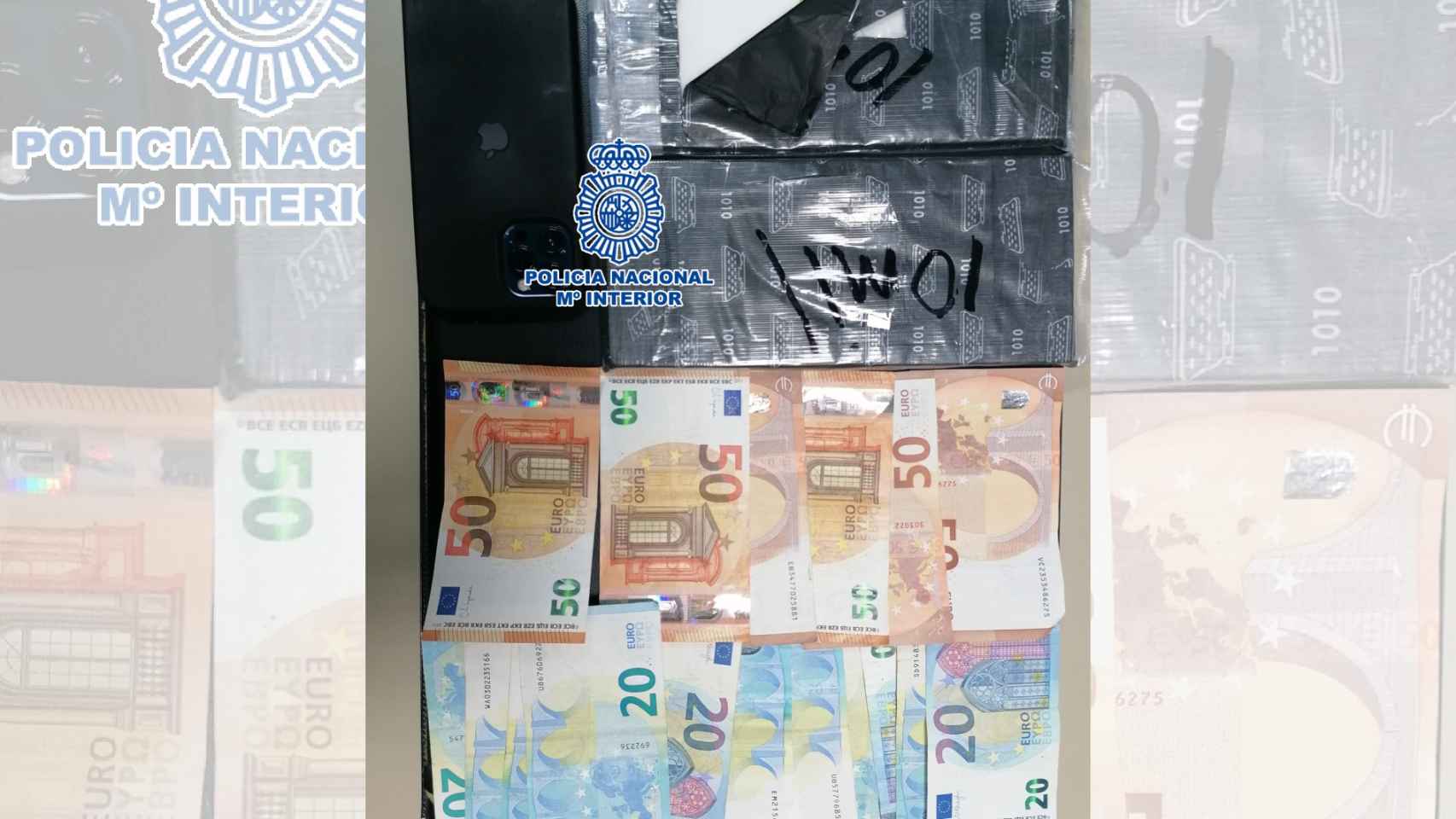 La Policía Nacional desarticula un punto de venta y distribución de droga en Pontevedra