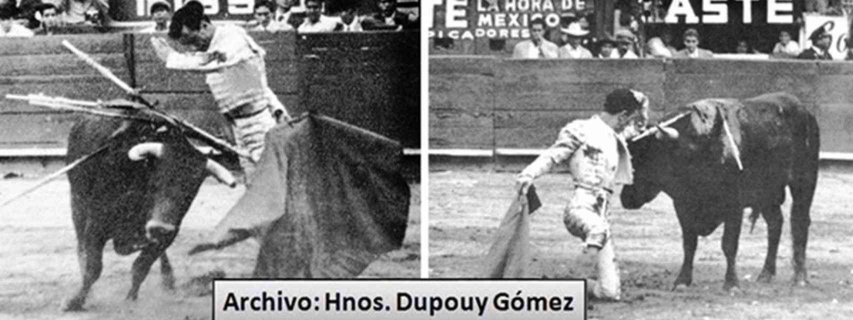 Imagen de la “arrucina” y el desplante del “Teléfono”, este lo realizó por vez primera en España en su debut vallisoletano de 1944