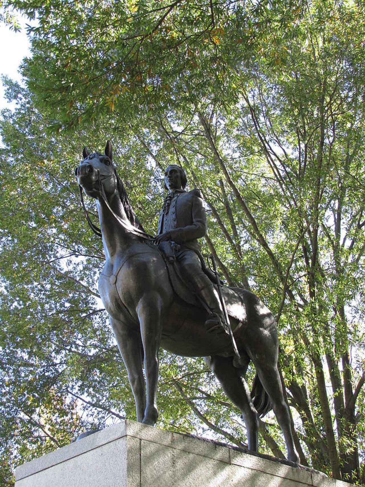 Estatua de Bernardo de Gálvez en Washington D.C.