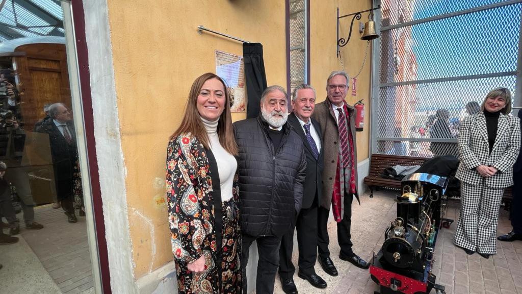 Inauguración del Museo del Ferrocarril en Venta de Baños