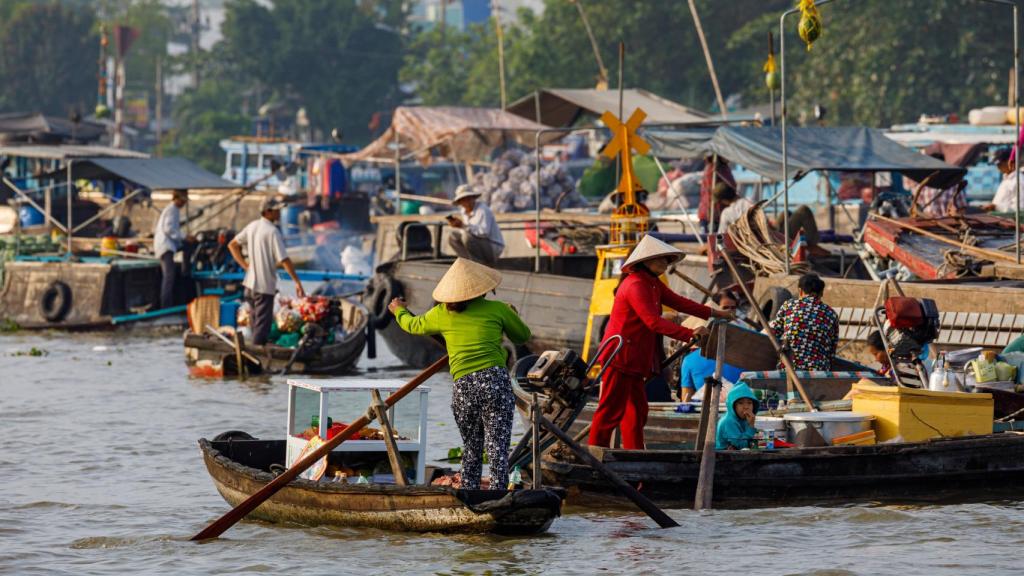 Delta del Mekong en Vietnam