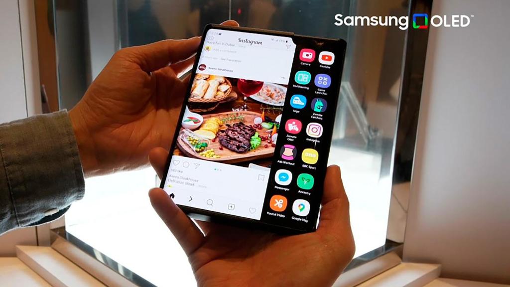 Samsung no cesa de innovar en sus pantallas
