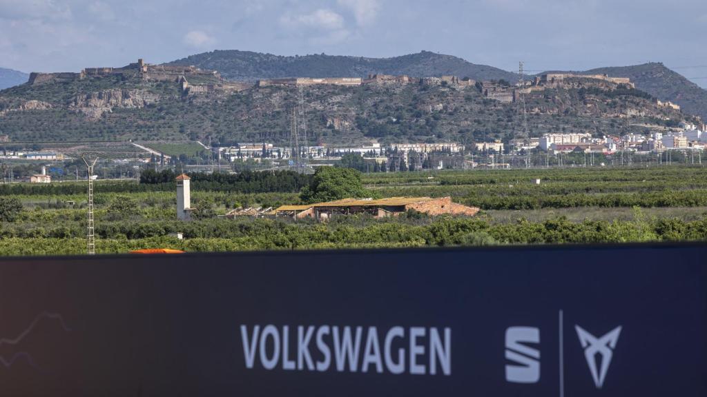 Área donde se construirá la gigafactoría de Volkswagen en Sagunto.