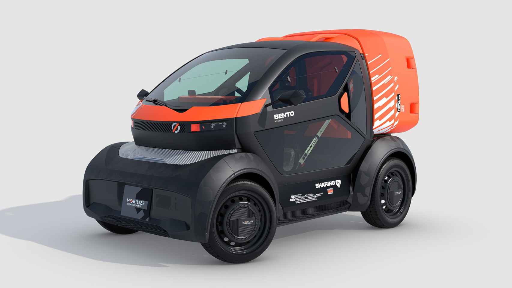 El Mobilize Bento será una versión comercial con un cofre de 700 litros.
