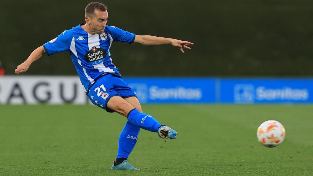 Rubén Díez no estará en el partido ante el Rayo Majadahonda en Riazor