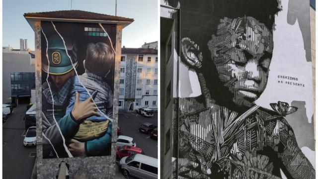 Dos murales gallegos se cuelan entre los 10 más votados para ser el mejor del mundo de 2022