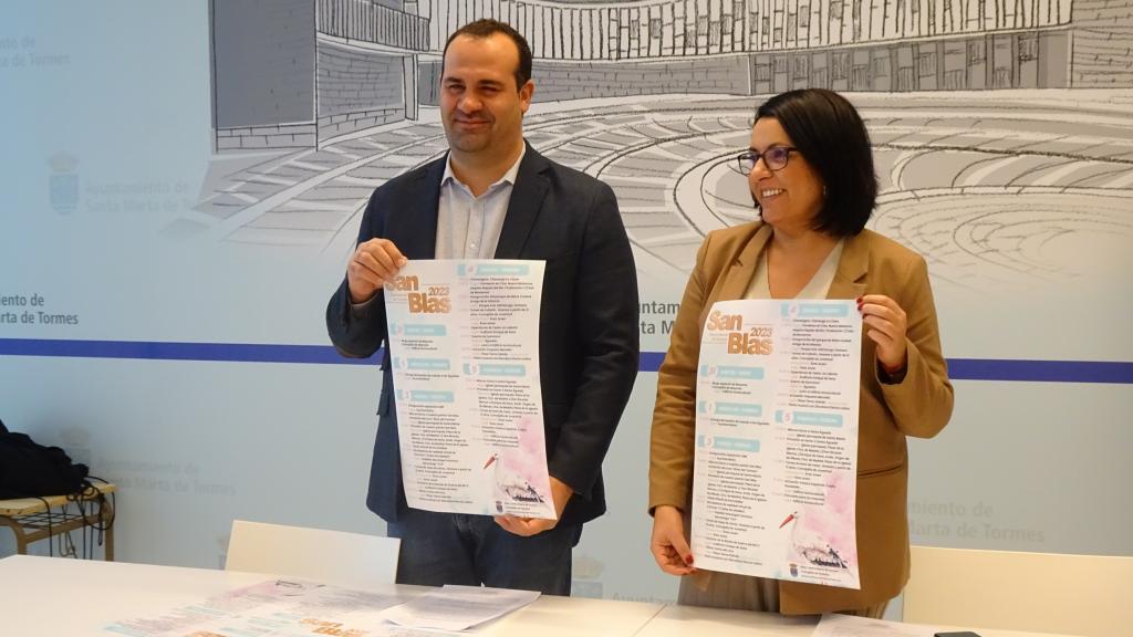 Presentación de las Fiestas de San Blas en Santa Marta de Tormes