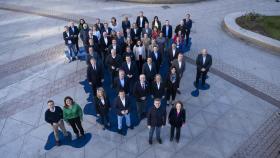 Reunión de candidatos populares a las alcaldías.