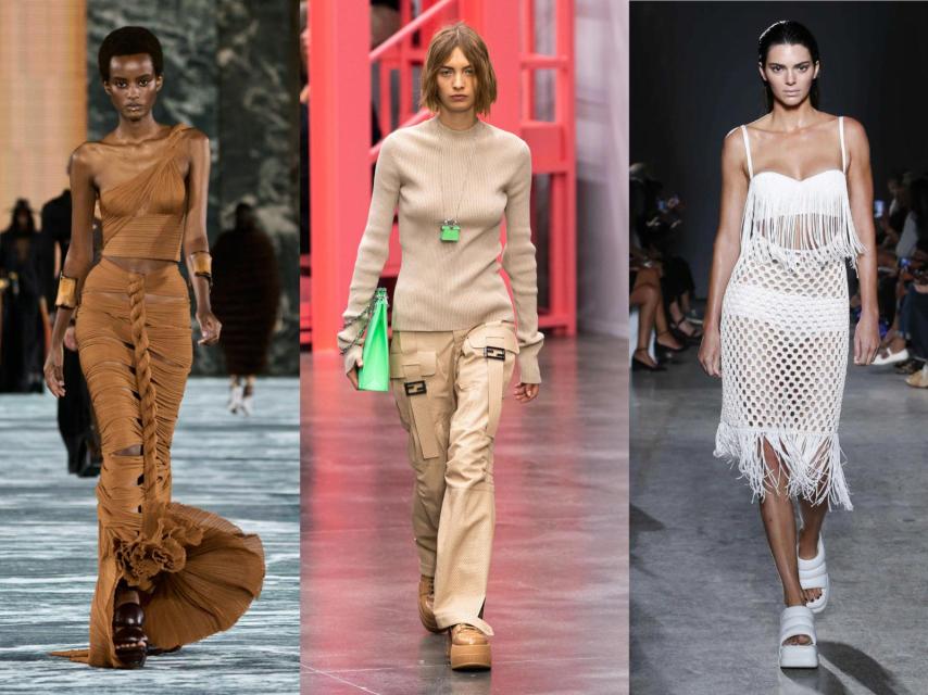 Desfiles primavera/verano 2023 de Balmain, Fendi y Proenza Schouler