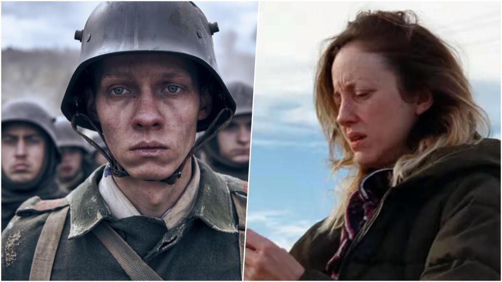 'Sin novedad en el frente' y Andrea Riseborough ('To Leslie')