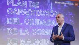 El consejero de Administración Local y Digitalización de la Comunidad de Madrid, Carlos Izquierdo, en una imagen de archivo.