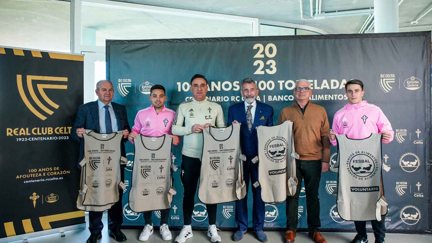 Pedro Posada, Fran Beltrán, Carlos Carvalhal, Carlos Mouriño, Iván Martínez y Franco Cervi.